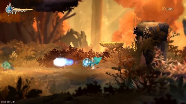 Синеволосая "Аврора" - прохождение Glimmer in Mirror Demo на русском смотреть онлайн