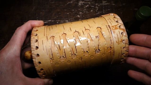 Обработка маслом бересты. смотреть онлайн