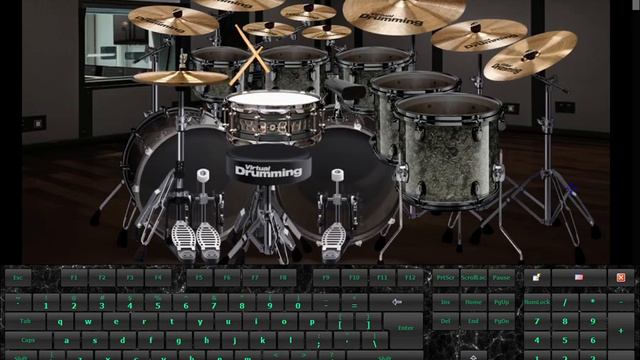 Virtualdrumming.com = Darkthrone - In The Shadow Of The Horns 8 BIT (Drum Сover)