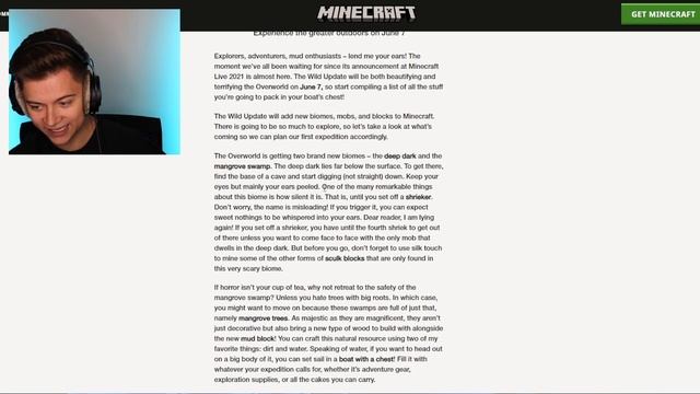 Minecraft 1.19 Wild Update Release Date Announced! (Bedrock & Java) смотреть онлайн