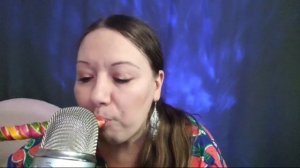 АСМР ЛИКИНГ ЛЕДЕНЕЦ, МНОГО СЛЮНКИ