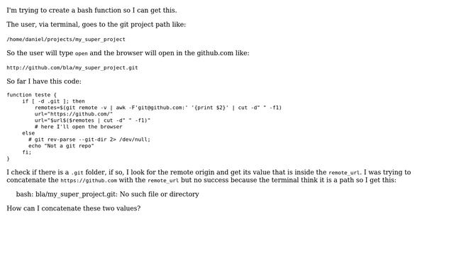 Ubuntu: Bash function to open git repository with browser смотреть онлайн