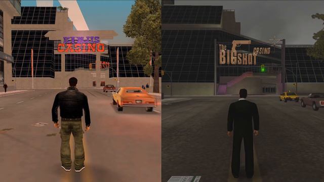 GTA 3 vs GTA Liberty City Stories MAP COMPARISON смотреть онлайн