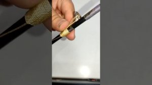 Как привязать кольцо к удилищу