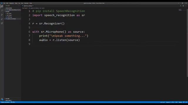 Speech to Text using Python | Speech Recognition | All on Tech смотреть онлайн