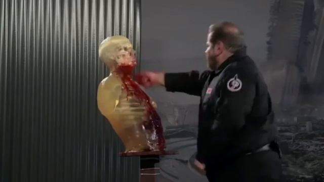 Холодное оружие в деле КРУТО !!! смотреть онлайн