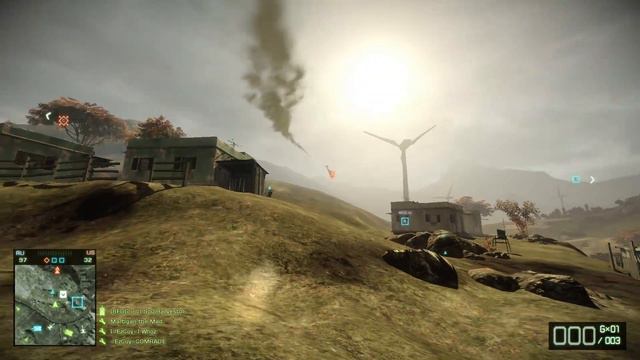 Long Distance Tracer Dart Hit - Battlefield: Bad Company 2 смотреть онлайн