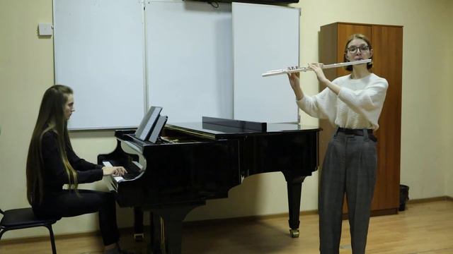 И. Кванц "Концерт для флейты с оркестром G-dur" 1 часть с собственной каденцией. Носова Елизавета смотреть онлайн