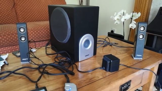 Creative I-Trigue L3500 audio demo смотреть онлайн