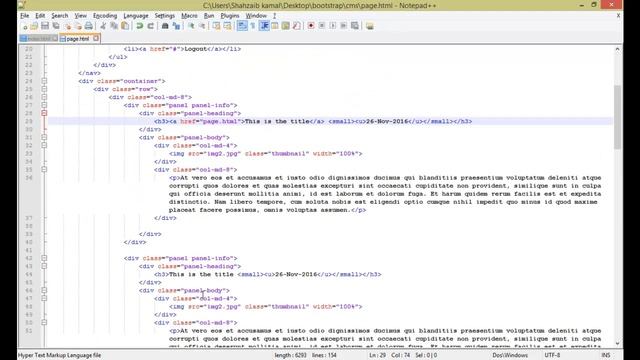 Responsive Website & CMS in Bootstrap in Urdu/Hindi 7 of 18 смотреть онлайн