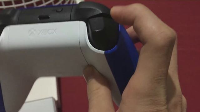 Unboxing control Xbox series x azul y prueba en computadora смотреть онлайн