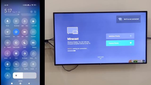 How To Connect Phone With Mi Android Tv | Connect Phone With Mi Tv | MiTv Screenmirroring