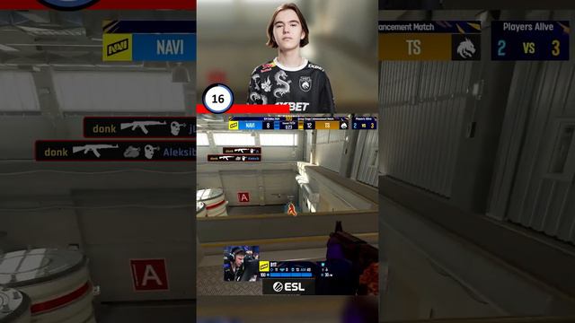 DONK УНИЧТОЖИЛ NAVI ВАН-ТАПАМИ !! смотреть онлайн