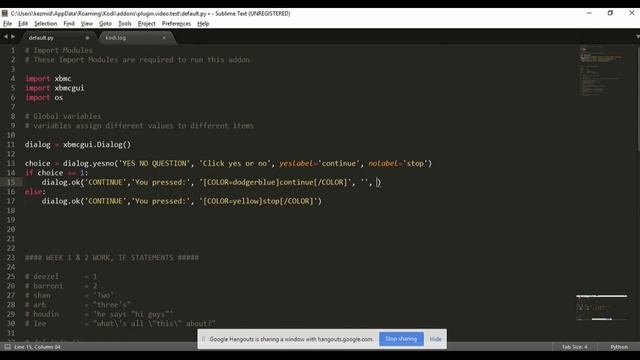 Python Koding 3: Dialogs & Playing Videos смотреть онлайн