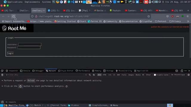 Javascript - Authentication Web Client (root-me.org) смотреть онлайн