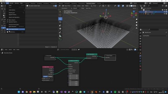 [廣東話] Blender Basic 015 - Geometry Nodes - Editor UI, Instances, Texture смотреть онлайн