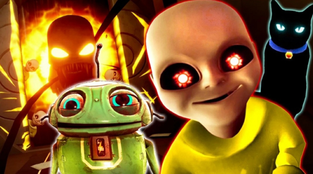 ЧЁРНАЯ КОШКА//ОБНОВА МЛАДЕНЕЦ в ЖЁЛТОМ//Полное прохождение игры смотреть онлайн