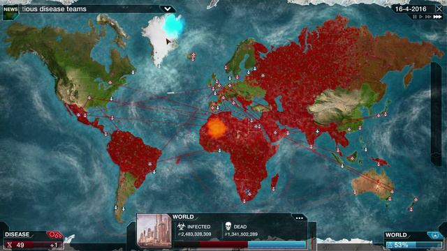 Plague inc:Evolved Custom Scenarios |Ep99] It Came From The Sky! смотреть онлайн