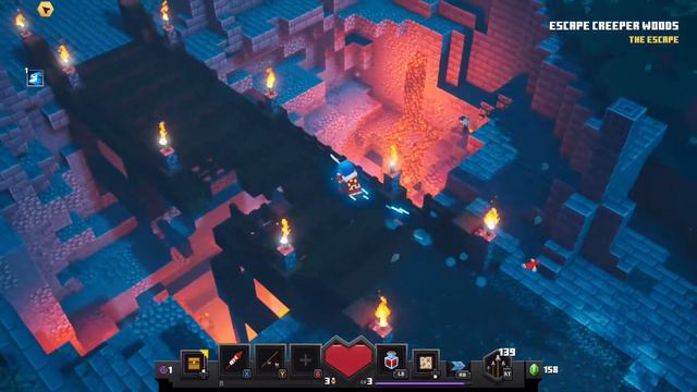 Minecraft Dungeons Hero Edition смотреть онлайн