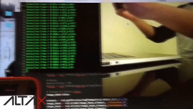 Color detection using QX10 and openCV смотреть онлайн