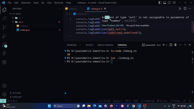 #1. Introduction of Typescript | #typescript | in Hindi смотреть онлайн