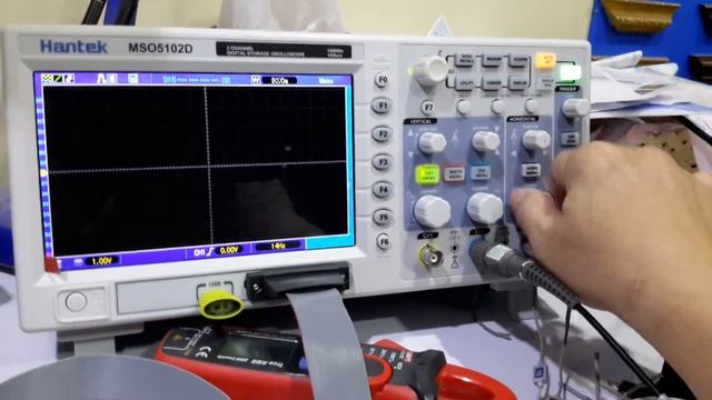 Hantek MSO5102D Logic Analyzer menu have Reboot Problem!!!!-2 смотреть онлайн