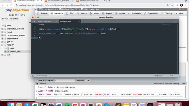 SIA 1: Task Performance (Creating Database, Creating Webform, Inserting Data from WebForm) смотреть онлайн
