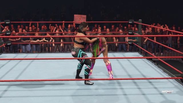 Trinity (c) vs Deonna Purrazzo / Impact Knockouts World Title Match / Turning Point 2023 / WWE 2K23 смотреть онлайн
