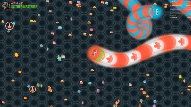 Wormate.io Tiny Worm Trapping Giant Worms | Fastest Way To Grow Big Epic Wormateio Gameplay! смотреть онлайн