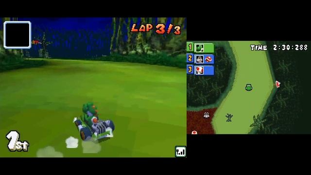 Mario Kart DS - 4-Player Online Wiimmfi Races (Real DS Capture) смотреть онлайн