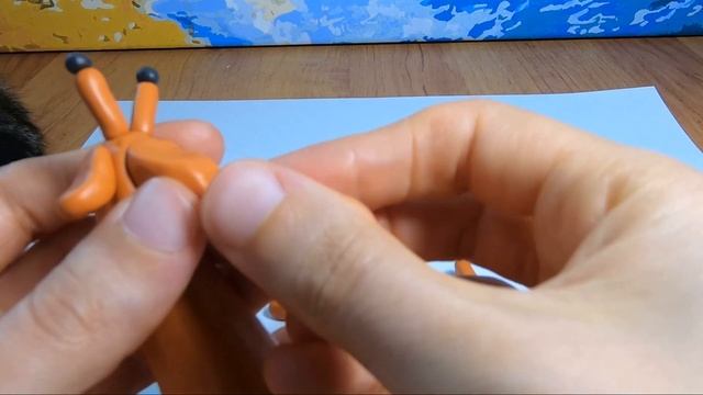 Лепка из легкого пластилина Hey Clay/Видео лепка залипаки дикие животные Жираф смотреть онлайн