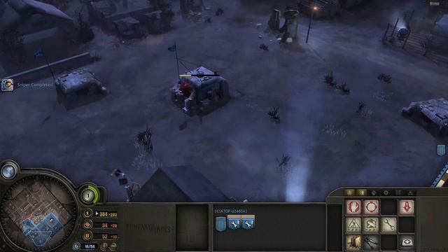 The famous Sniper bug - Company of Heroes History Blitz Edition смотреть онлайн