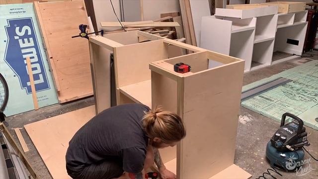 Building the Kitchen Cabinet w/ Oven! Ram ProMaster Van Build Conversion - Episode 17 | Jason Klunk смотреть онлайн