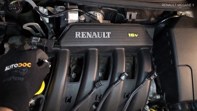 Cómo cambiar los bujía en RENAULT MEGANE 2 (LM) [INSTRUCCIÓN AUTODOC] смотреть онлайн