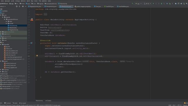 Login and register in android with Room Architecture component | and Source Code смотреть онлайн