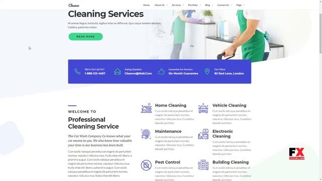 Cleanco - Cleaning Service Company WordPress Theme Isaiah Cassid смотреть онлайн