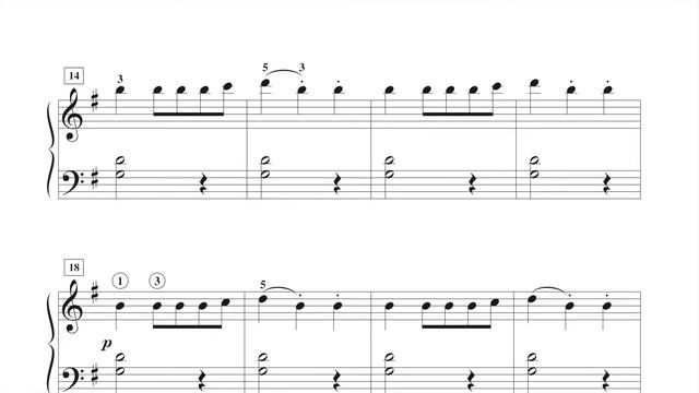 Autumn, 3rd movement (The Four Seasons) - Vivaldi (page 64, Adult Piano Adventures Classics Book 1) смотреть онлайн