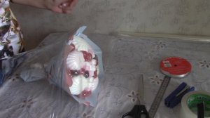 Упаковка букета в слюду (прозрачную пленку). 2 варианта