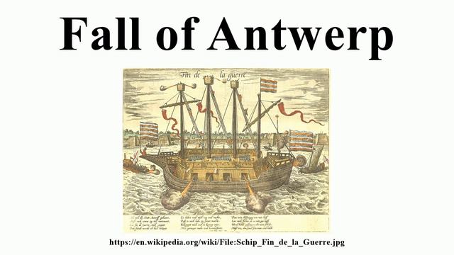 Fall of Antwerp смотреть онлайн