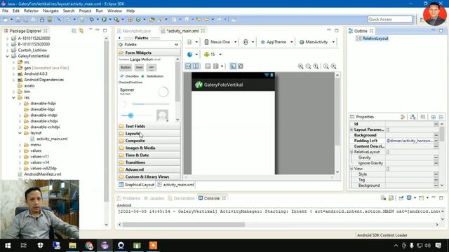 #09 Tutorial Membuat Aplikasi Android Tanpa Coding - Galery Foto Vertikal Pada Java Eclipse смотреть онлайн