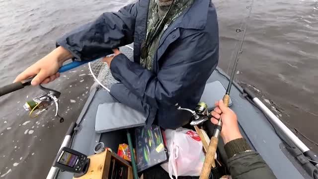 Рыбалка в Сташково,джиг с отводным,немного троллингом. смотреть онлайн