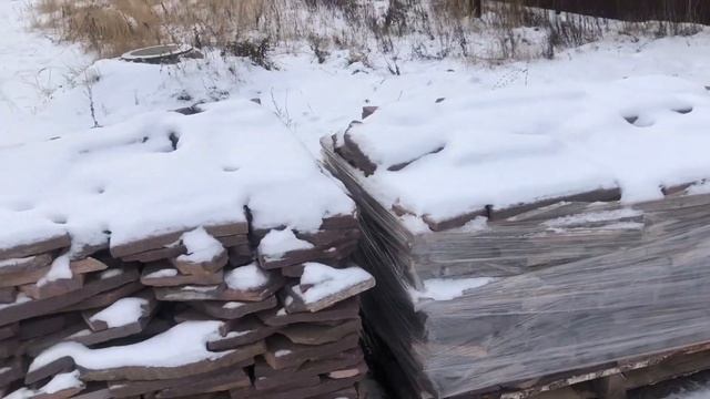 Предварительная сортировка камня. Лемезит. Отмостки и площадки из камня. смотреть онлайн