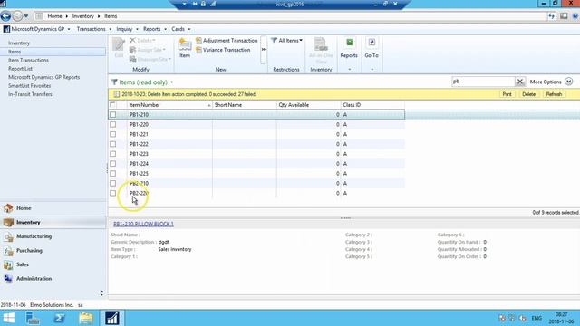 CAD PDM PLM real-time, bidirectional integration for Dynamics GP - 3-minute Demo Video смотреть онлайн