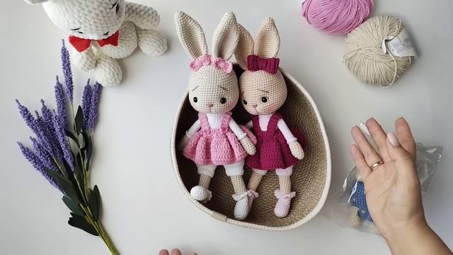 влог о вязании, ответы на вопросы, новые зайки #вязаниекрючком #игрушкикрючком смотреть онлайн