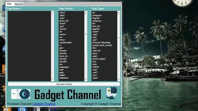 | Sqli Dorks Generator By Gadget Channel | Source Code Extracetd Source By Boda Elnegm смотреть онлайн