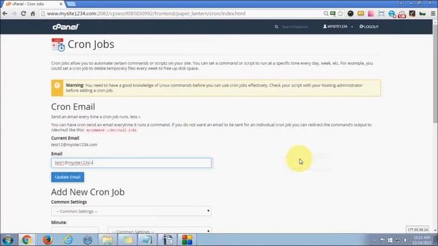 How to setup a cron job in cPanel смотреть онлайн