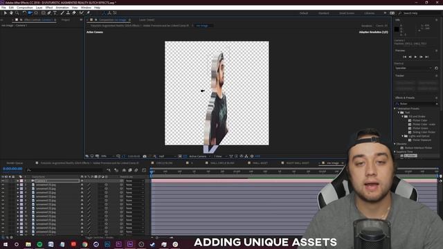 Futuristic AUGMENTED REALITY Glitch Effects ! Adobe After Effects Tutorial смотреть онлайн