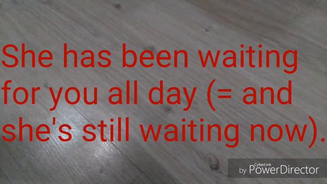 Present Perfect Continues Tense زمن المضارع التام المستمر смотреть онлайн