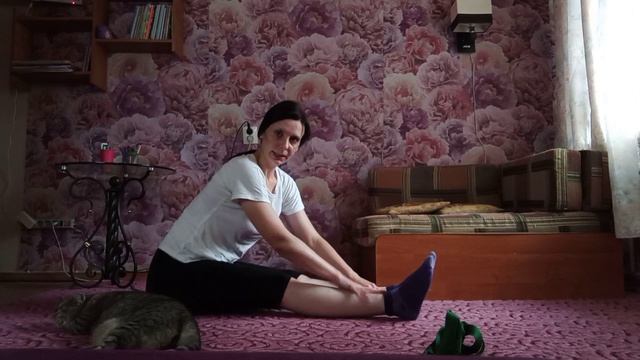 Онлайн-марафон по растяжке на продольный шпагат, с нуля. Урок 5. #шпагат #шпагатдома #растяжка смотреть онлайн