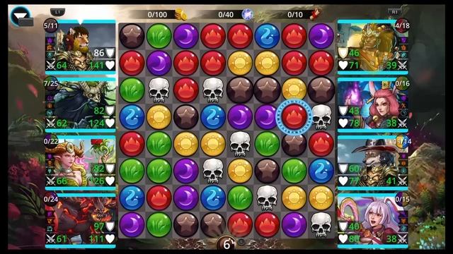 Gems of War ALL MY Guild Wars Teams! | Bracket 1 or 2 ALL COLORS plus Perfect Defense Team Strategy смотреть онлайн